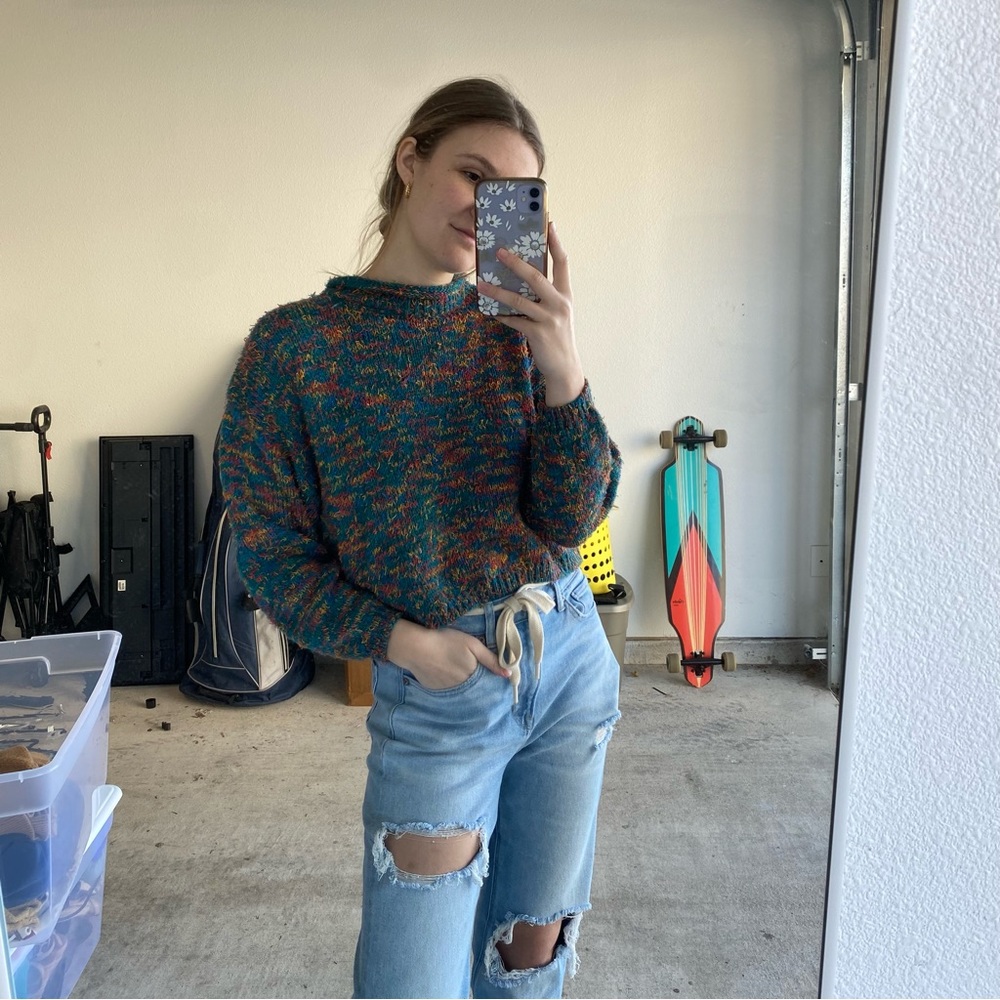 Coach & Camel Multicolor Sweater (S)